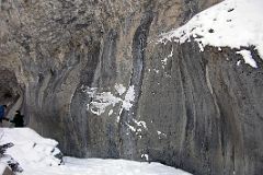 05 Curved Cliff Wall At Banff Grotto Canyon In Winter.jpg